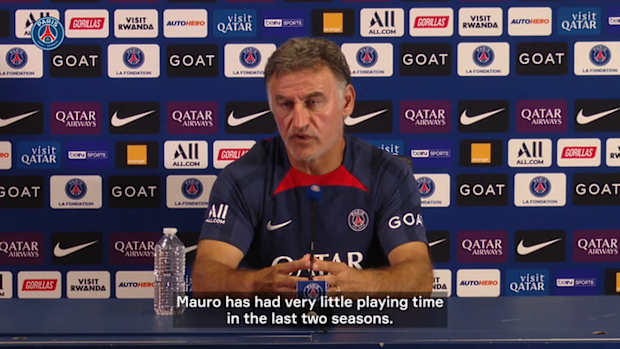 Christophe Galtier speaks about Mauro Icardi's situation